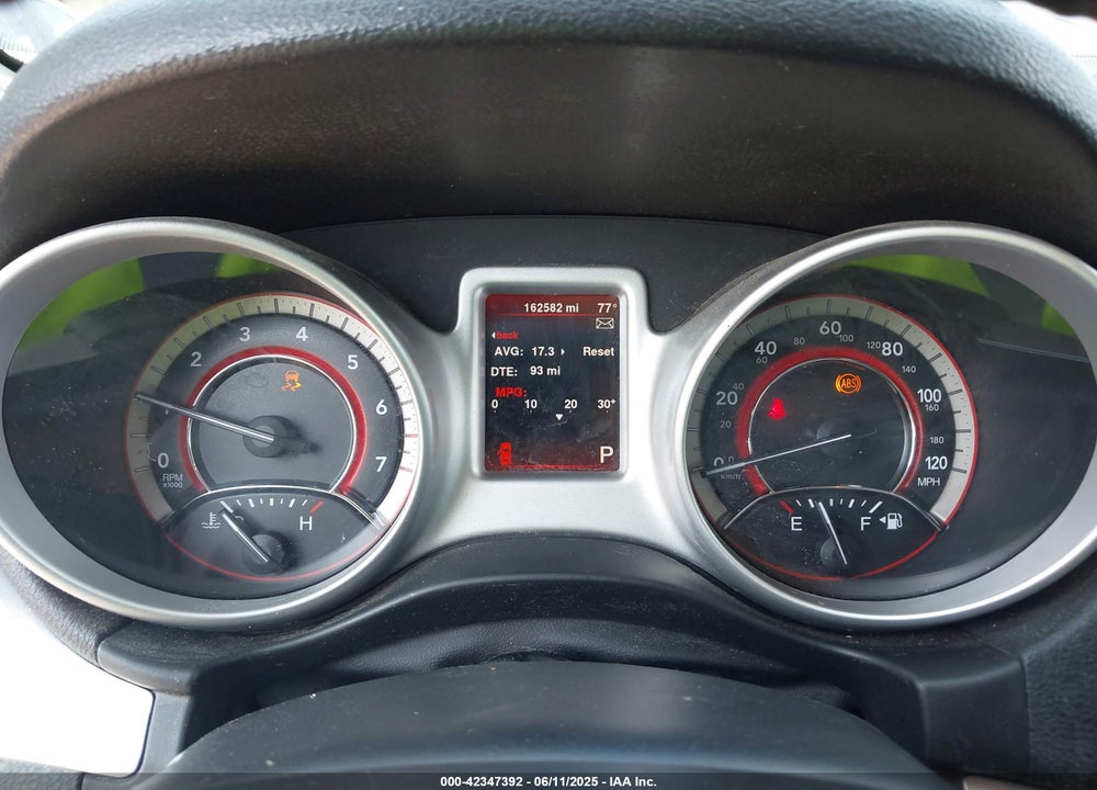2016 DODGE JOURNEY VIN: 3C4PDCBB0GT153817