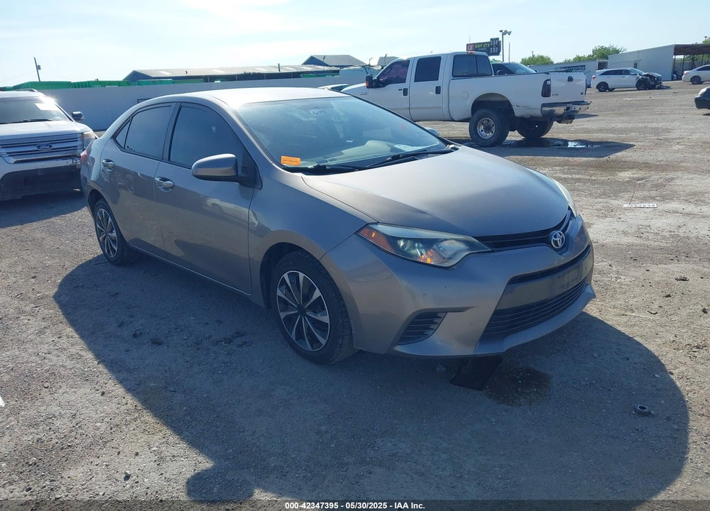 2016 TOYOTA COROLLA LE VIN: 5YFBURHE8GP459407