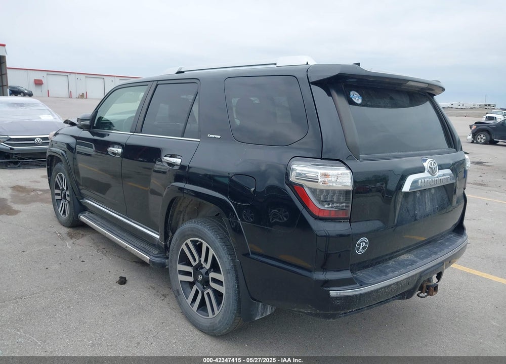 2016 TOYOTA 4RUNNER LIMITED VIN: JTEBU5JR9G5347536