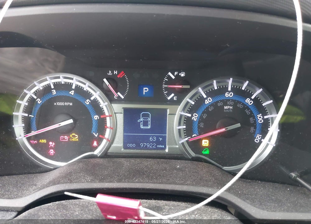 2016 TOYOTA 4RUNNER LIMITED VIN: JTEBU5JR9G5347536