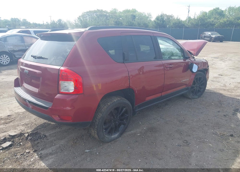 2012 JEEP COMPASS LATITUDE VIN: 1C4NJCEB5CD683941