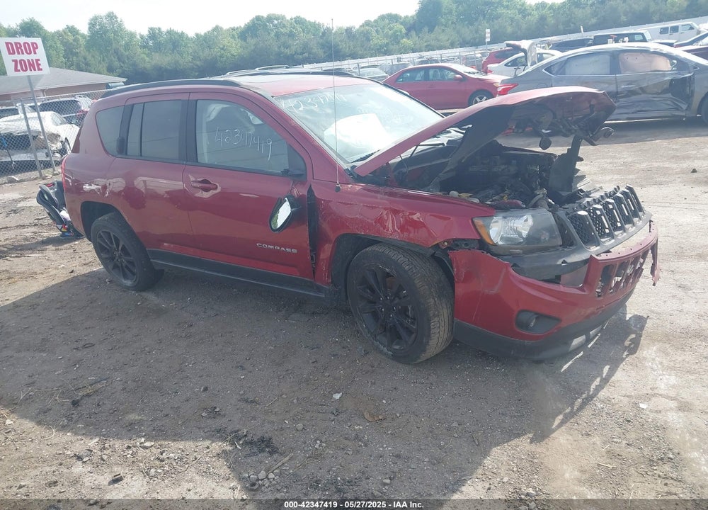 2012 JEEP COMPASS LATITUDE VIN: 1C4NJCEB5CD683941