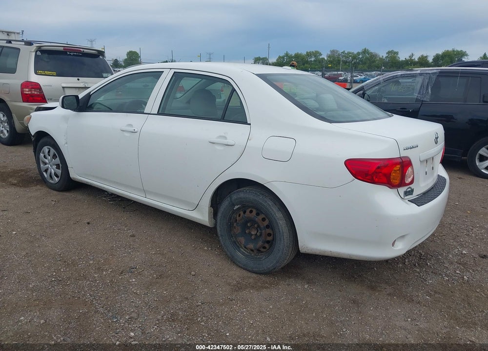 2009 TOYOTA COROLLA VIN: 2T1BU40E49C159784