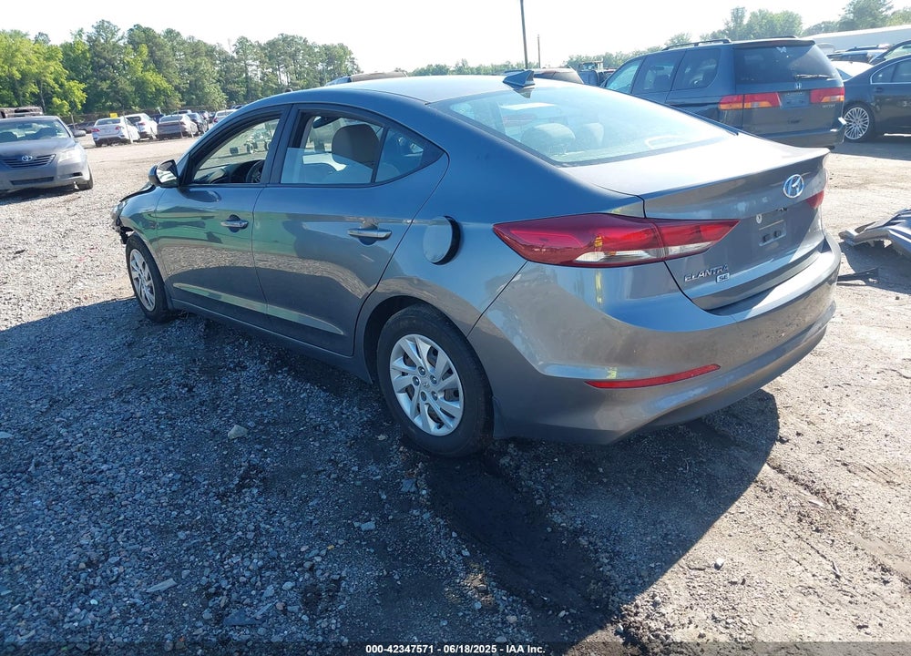2018 HYUNDAI ELANTRA VIN: 5NPD74LF2JH374537