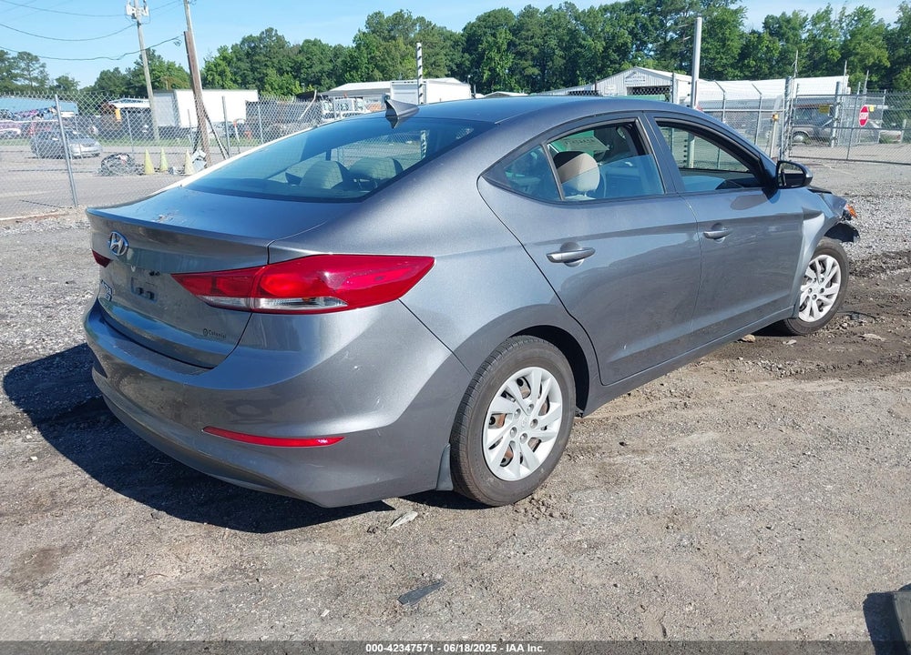 2018 HYUNDAI ELANTRA VIN: 5NPD74LF2JH374537