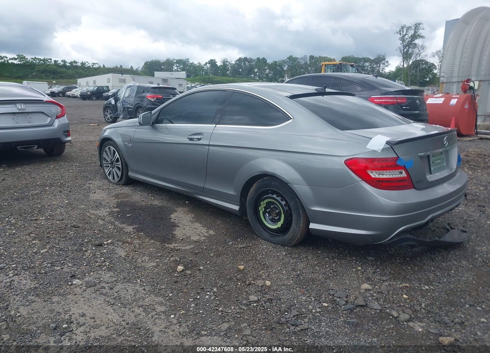 2012 MERCEDES-BENZ C 250 VIN: WDDGJ4HB5CF745892