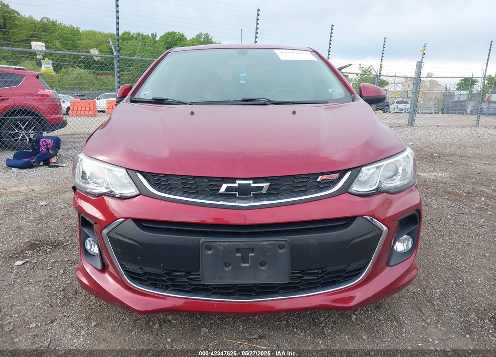 2019 CHEVROLET SONIC VIN: 1G1JD5SB3K4121419