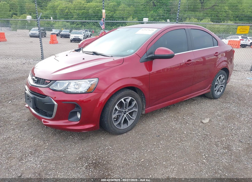 2019 CHEVROLET SONIC VIN: 1G1JD5SB3K4121419