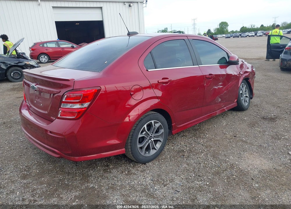 2019 CHEVROLET SONIC VIN: 1G1JD5SB3K4121419