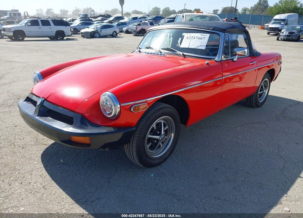 1976 MG B VIN: GHN5UG388320G