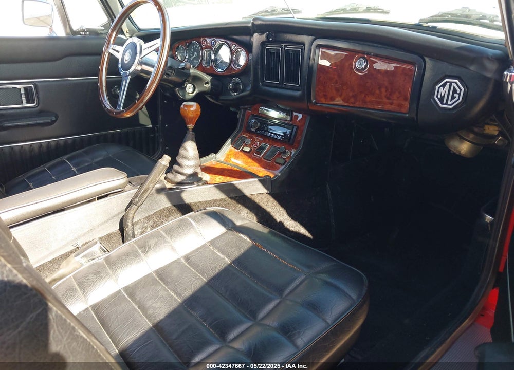 1976 MG B VIN: GHN5UG388320G
