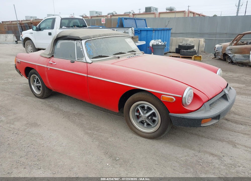 1976 MG B VIN: GHN5UG388320G
