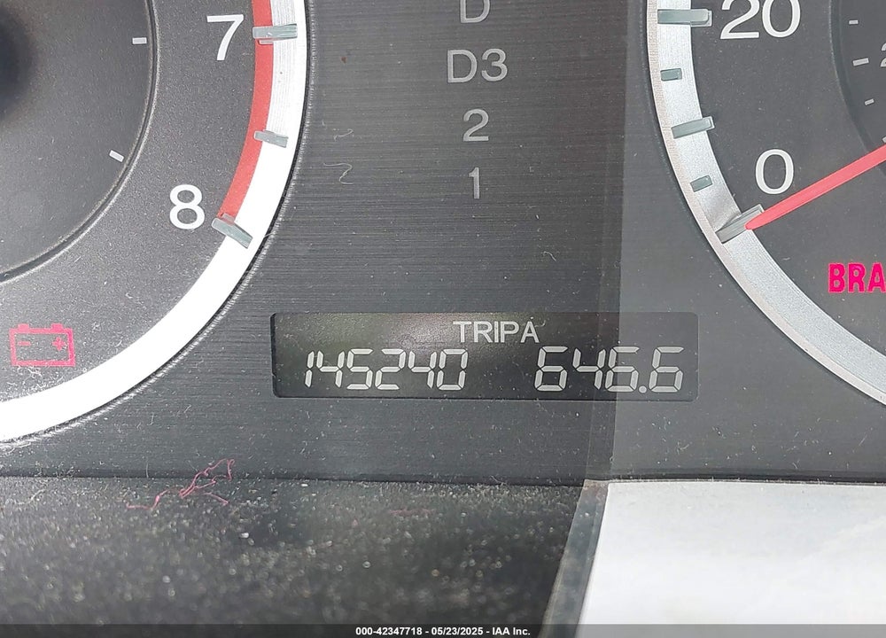 2008 HONDA ACCORD VIN: 1HGCP26498A040227