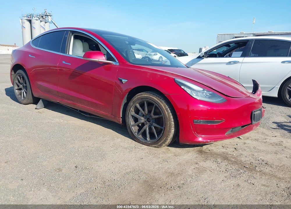 2019 TESLA MODEL 3 LONG RANGE/PERFORMANCE VIN: 5YJ3E1EB5KF454456