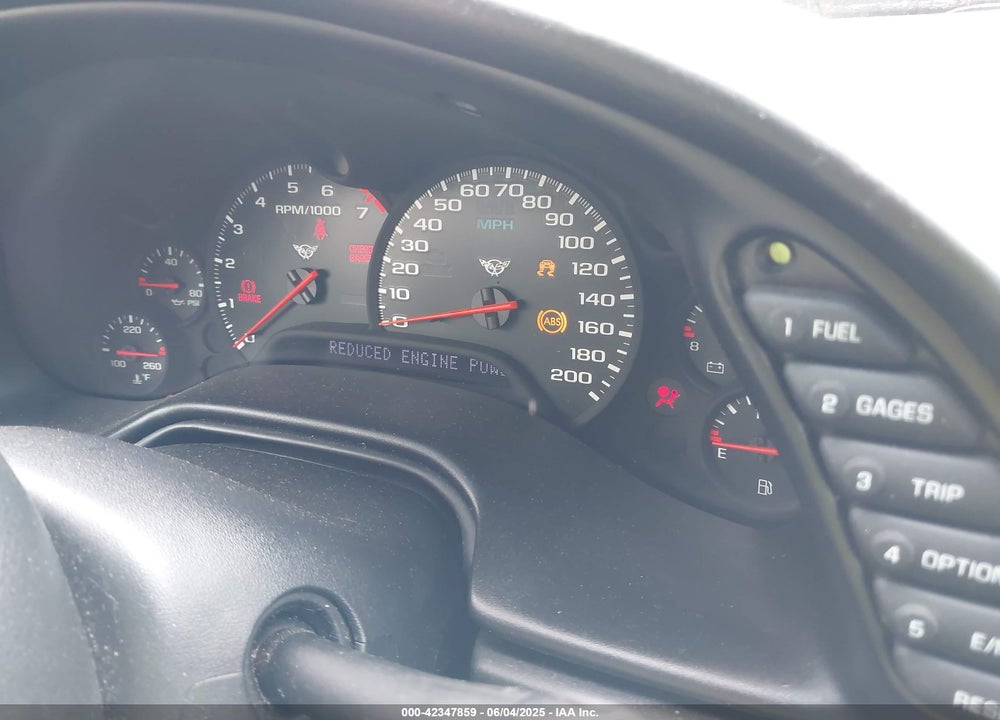 2004 CHEVROLET CORVETTE VIN: 1G1YY22G245114004