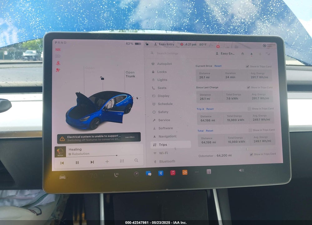 2020 TESLA MODEL 3 STANDARD RANGE PLUS REAR-WHEEL DRIVE/STANDARD RANGE REAR-WHEEL DRIVE VIN: 5YJ3E1EA4LF591056