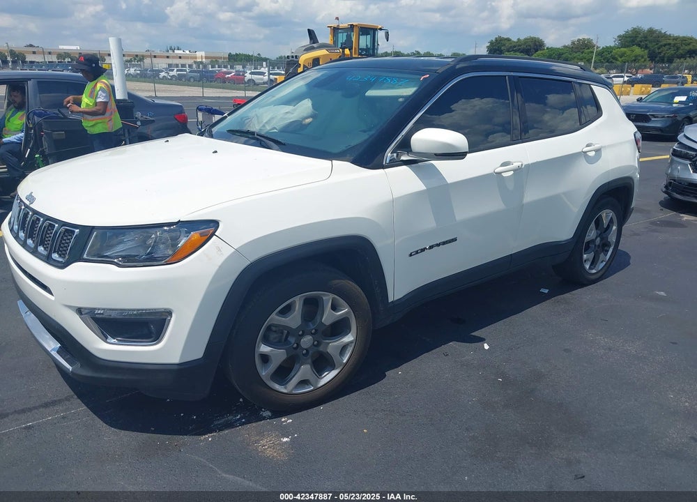 2019 JEEP COMPASS LIMITED FWD VIN: 3C4NJCCBXKT725774