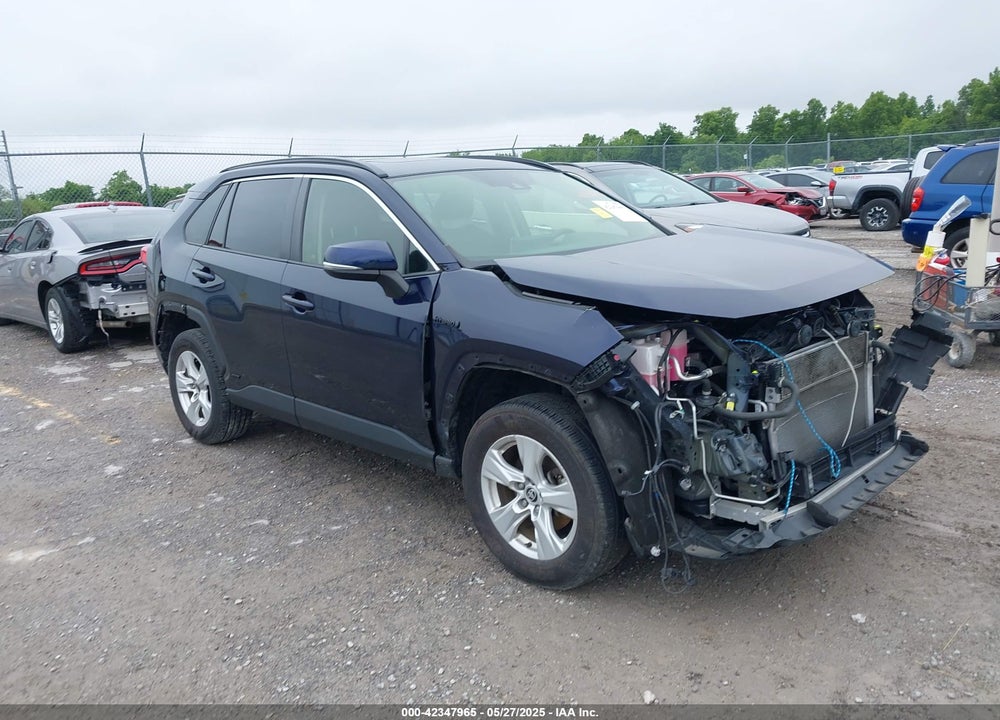 2021 TOYOTA RAV4 XLE HYBRID VIN: JTMR6RFV0MD507072
