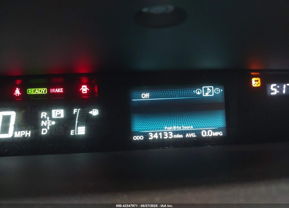 2016 TOYOTA PRIUS V FIVE/FOUR/THREE/TWO VIN: JTDZN3EU8GJ043883