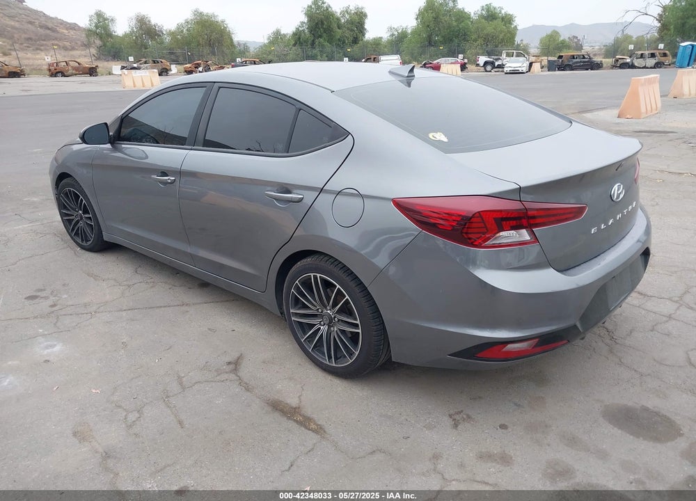 2019 HYUNDAI ELANTRA SEL VIN: 5NPD84LF7KH446895