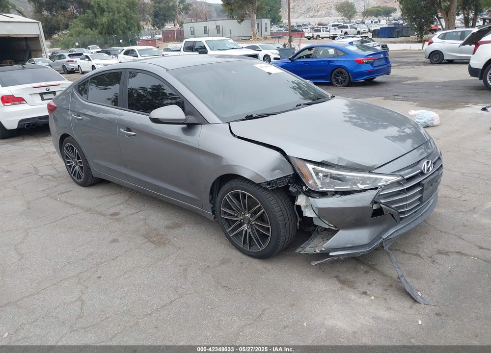 2019 HYUNDAI ELANTRA SEL VIN: 5NPD84LF7KH446895