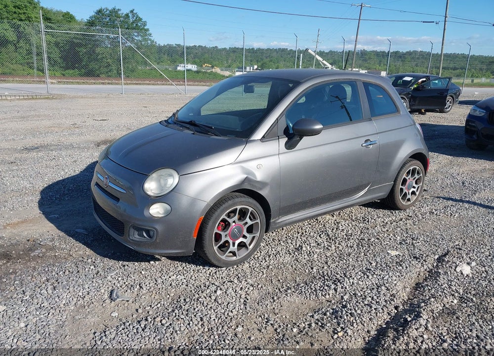 2012 FIAT 500 VIN: 3C3CFFBR6CT113635