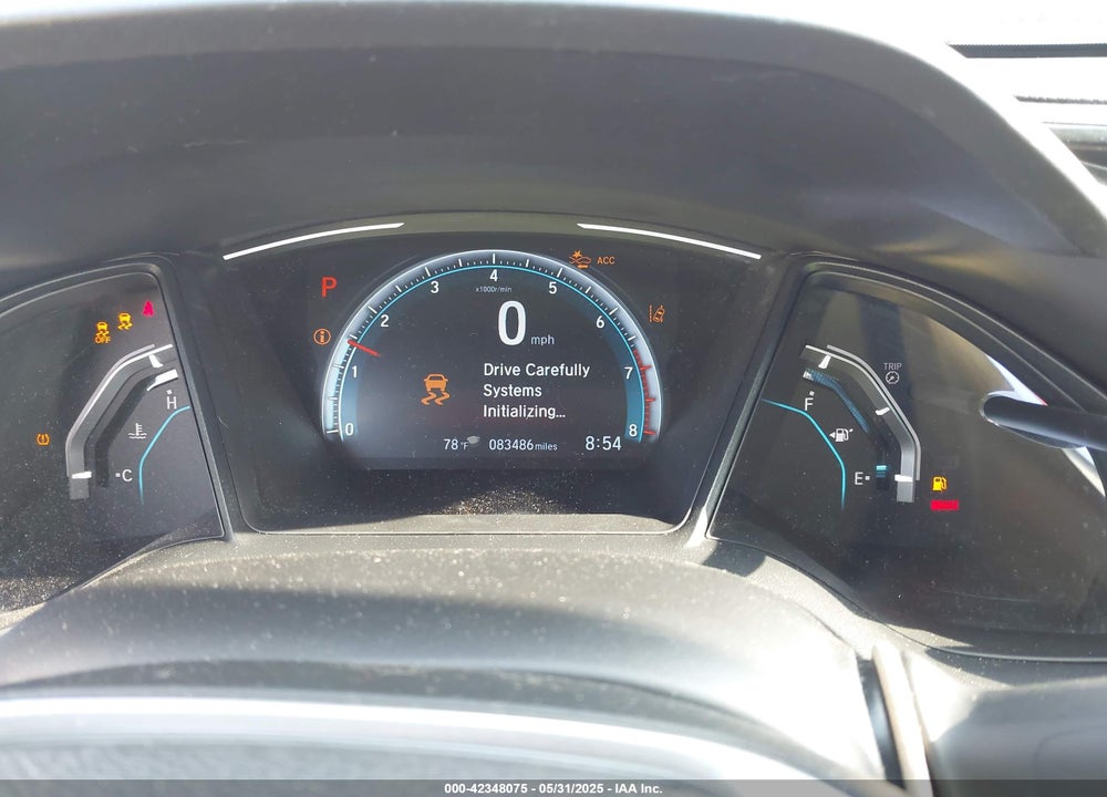 2019 HONDA CIVIC VIN: 2HGFC2F65KH556555