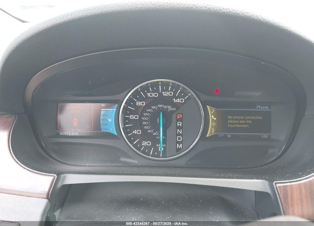2011 FORD EDGE LIMITED VIN: 2FMDK3KC1BBB37711