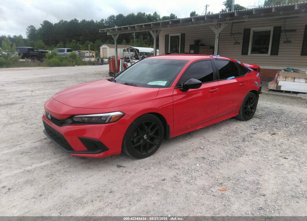 2022 HONDA CIVIC VIN: 2HGFE2F50NH538311