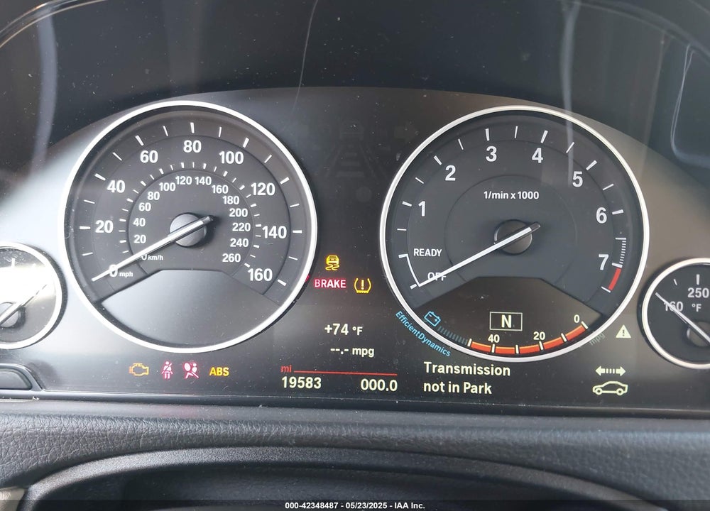 2015 BMW 320I VIN: WBA3B1C51FK141223