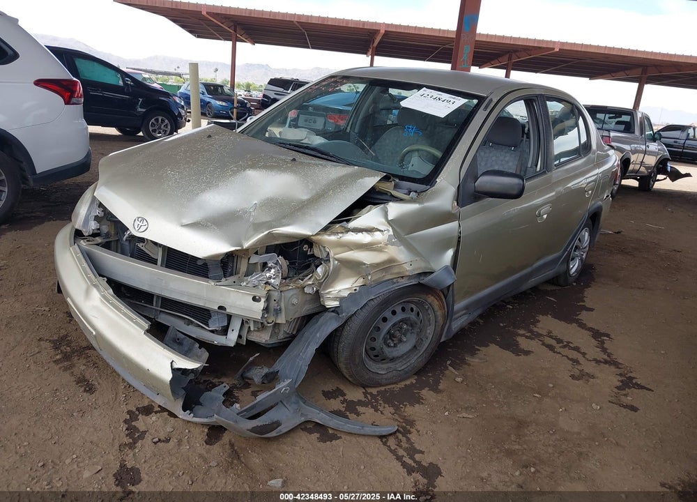 2000 TOYOTA ECHO VIN: JTDBT1236Y0020553