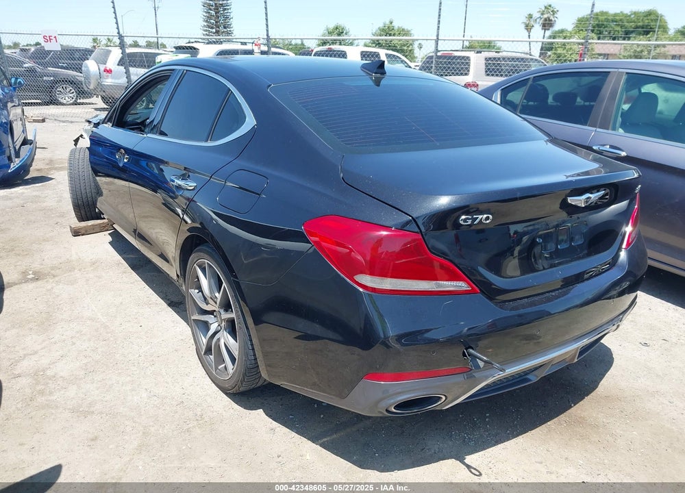 2021 GENESIS G70 VIN: KMTG74LE0MU066394