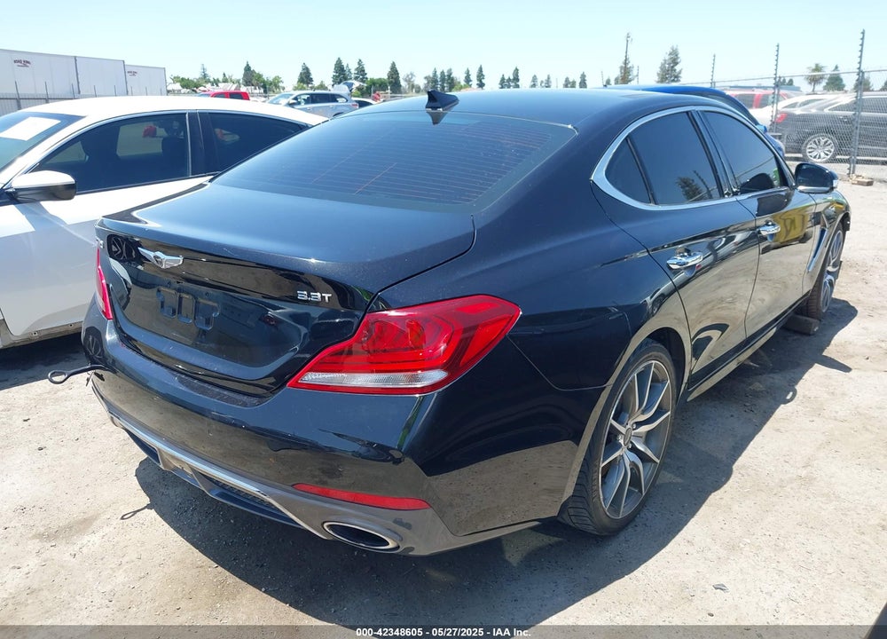 2021 GENESIS G70 VIN: KMTG74LE0MU066394