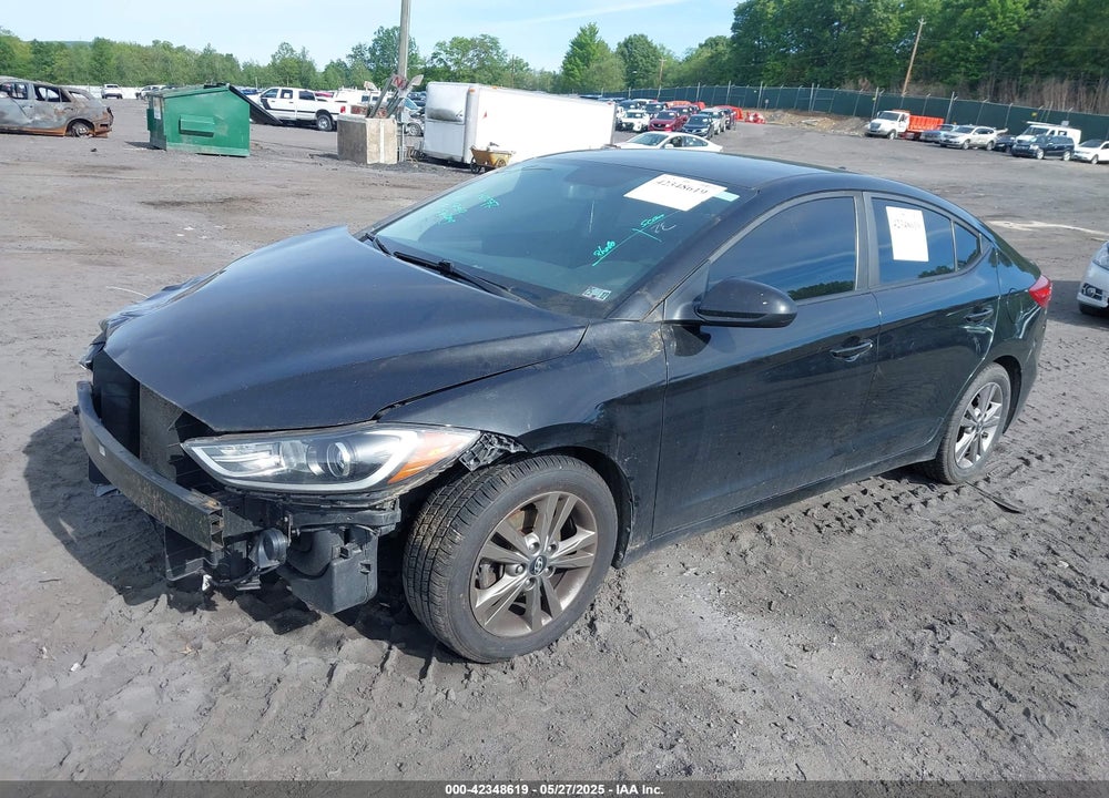 2018 HYUNDAI ELANTRA SEL VIN: KMHD84LF6JU475448