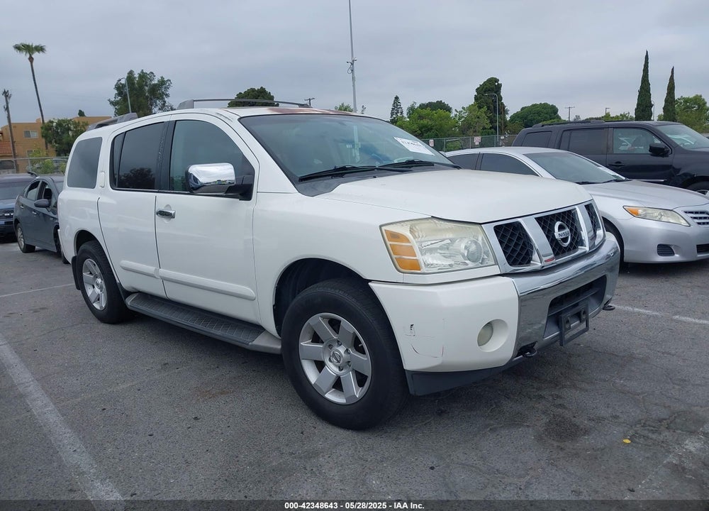 2004 NISSAN PATHFINDER ARMADA LE VIN: 5N1AA08B84N746384