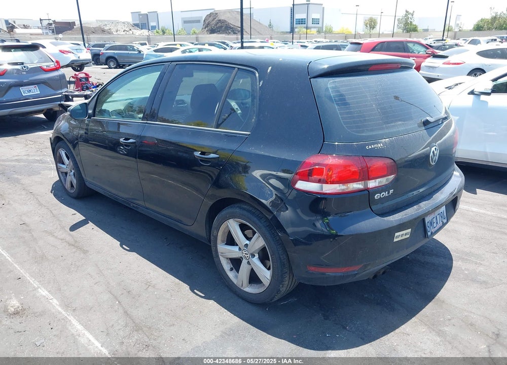 2013 VOLKSWAGEN GOLF VIN: WVWDB7AJ3DW122821