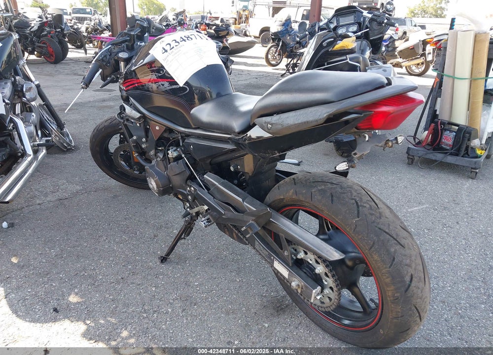 2012 YAMAHA FZ6 VIN: JYARJ18Y7CA002052