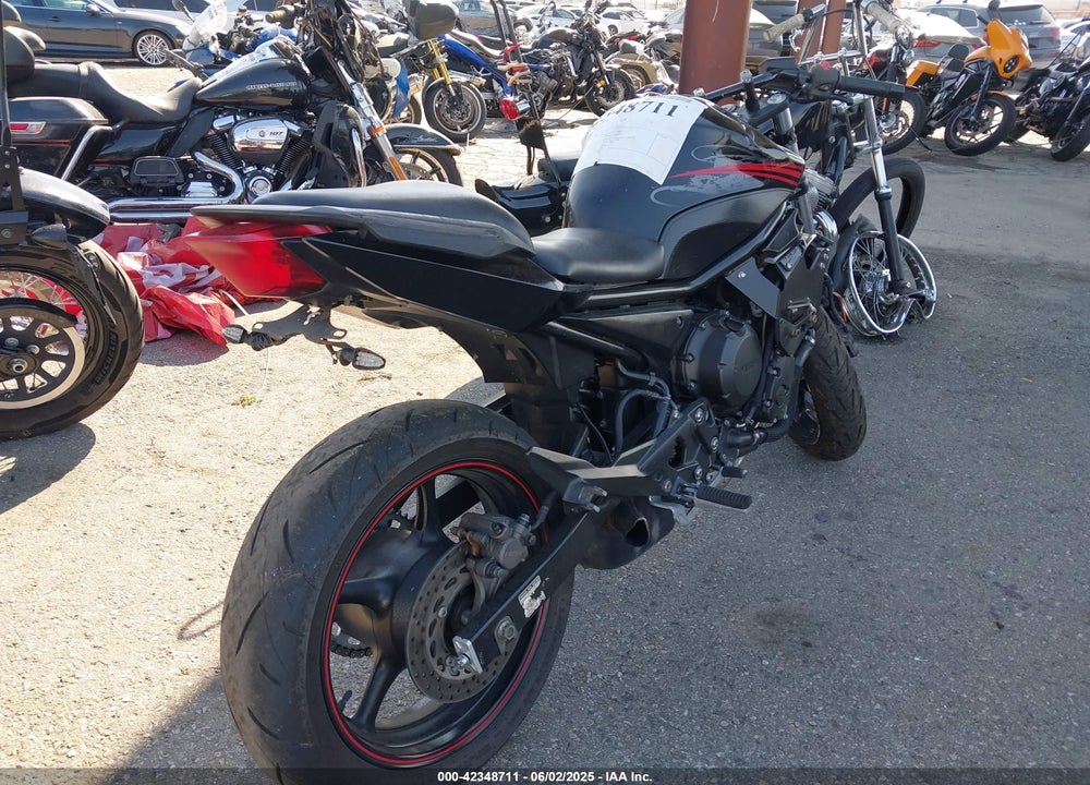 2012 YAMAHA FZ6 VIN: JYARJ18Y7CA002052