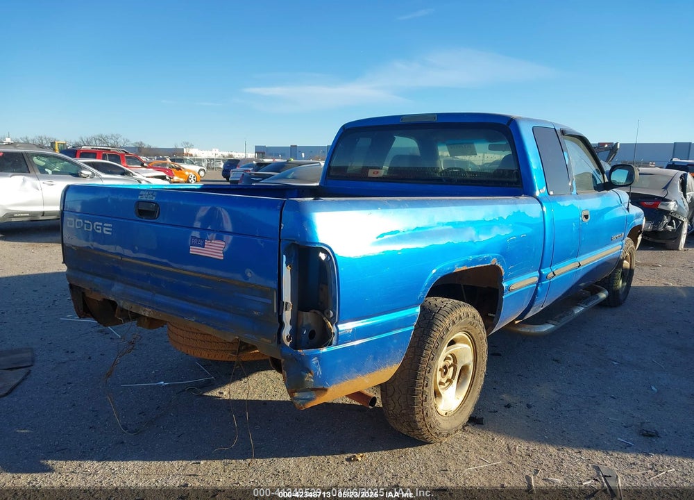 1998 DODGE RAM 1500 VIN: 1B7HC13Y6WJ209344