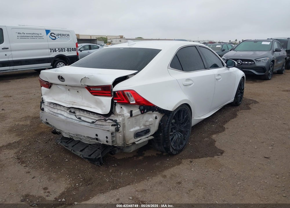 2014 LEXUS IS250 VIN: JTHBF1D2XE5030642