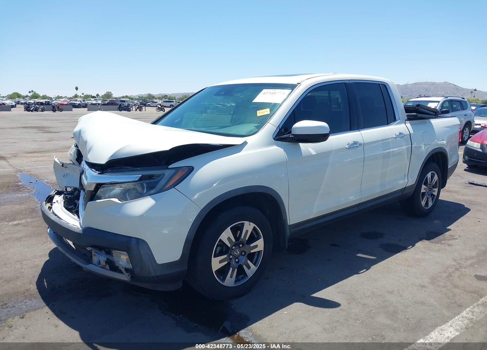 2019 HONDA RIDGELINE RTL-E VIN: 5FPYK3F74KB009279