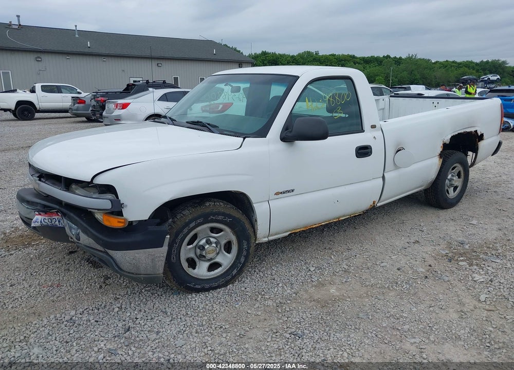 2002 CHEVROLET SILVERADO 1500 VIN: 1GCEC14W12Z156077
