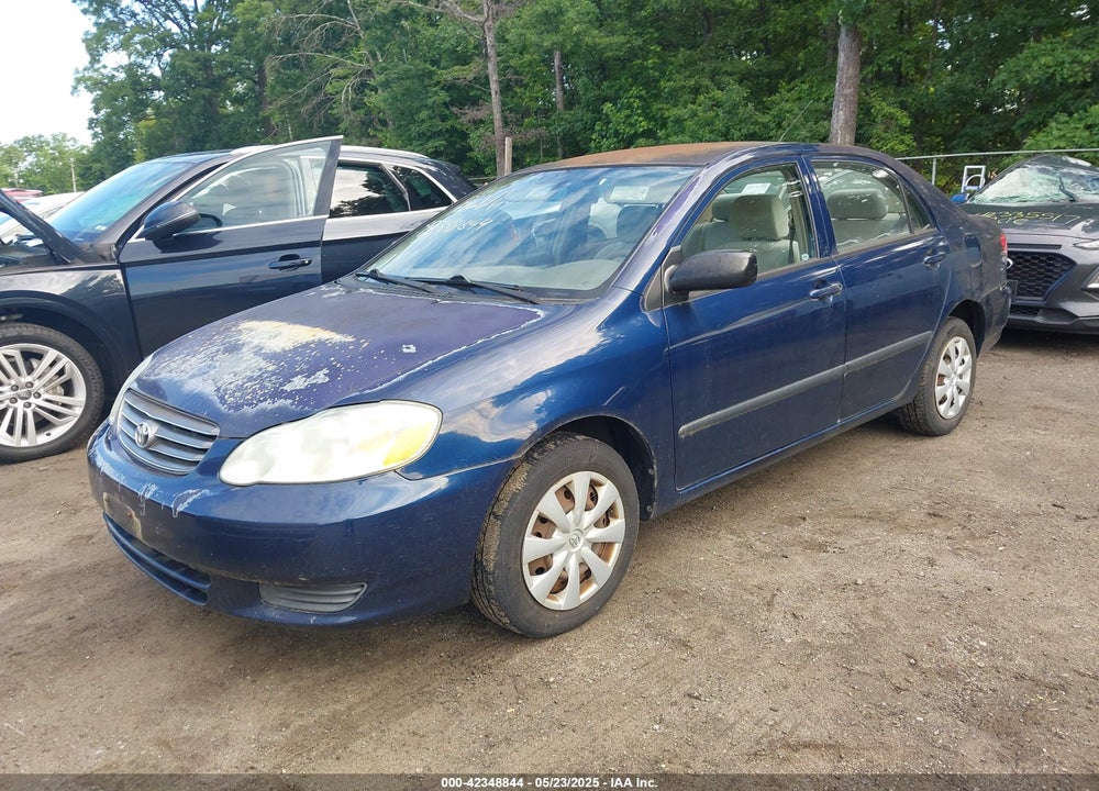 2003 TOYOTA COROLLA VIN: 2T1BR32E73C004940