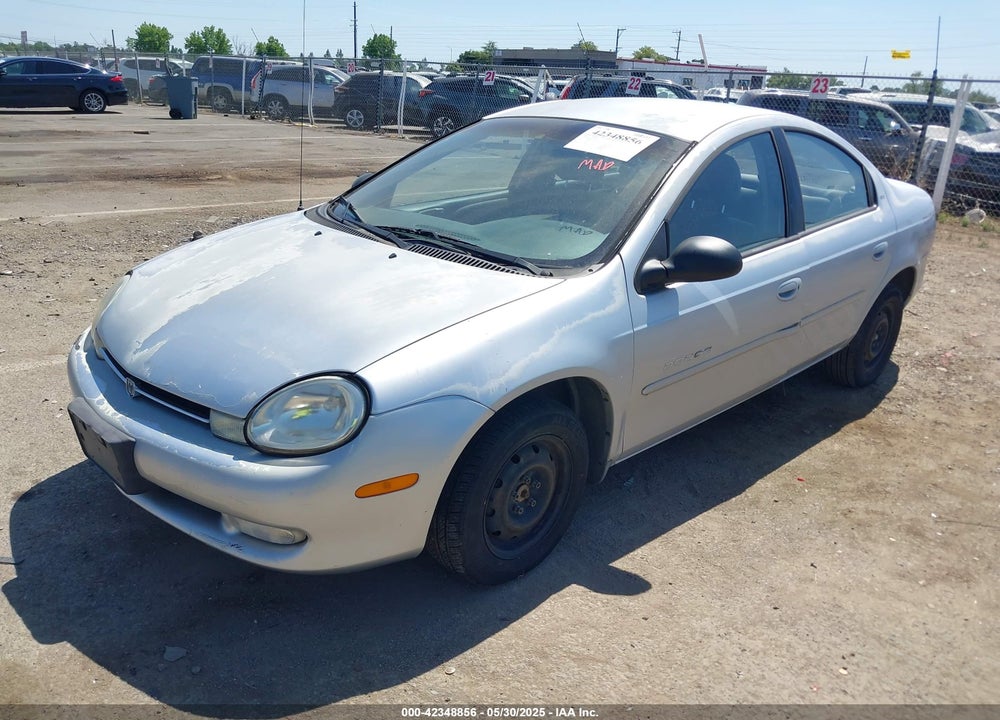 2000 DODGE NEON HIGHLINE VIN: 1B3ES46C4YD556519