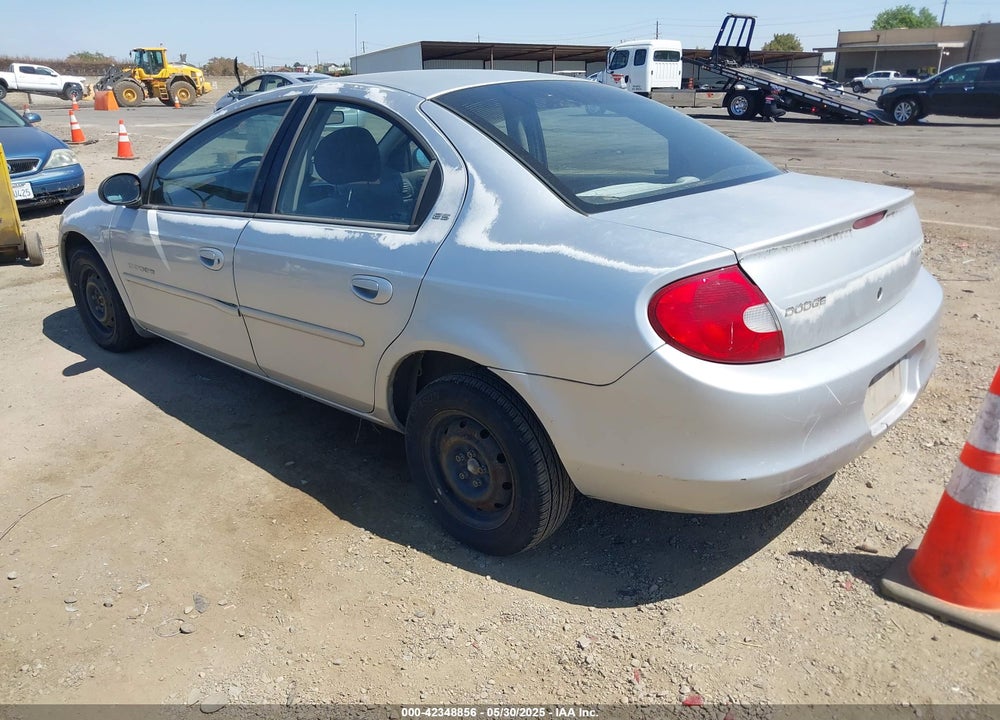 2000 DODGE NEON HIGHLINE VIN: 1B3ES46C4YD556519