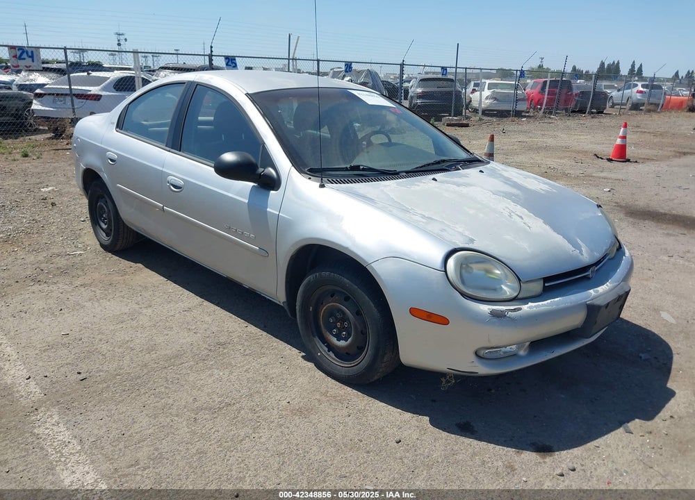2000 DODGE NEON HIGHLINE VIN: 1B3ES46C4YD556519