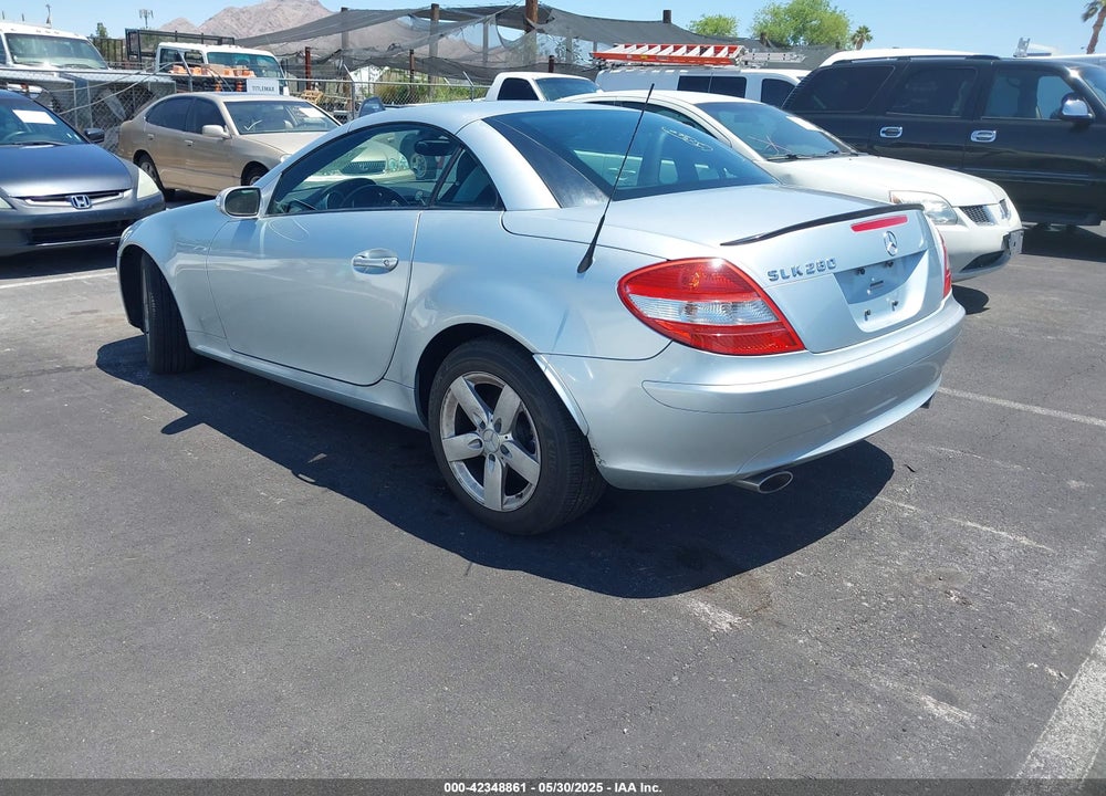 2006 MERCEDES-BENZ SLK 280 VIN: WDBWK54F96F085862