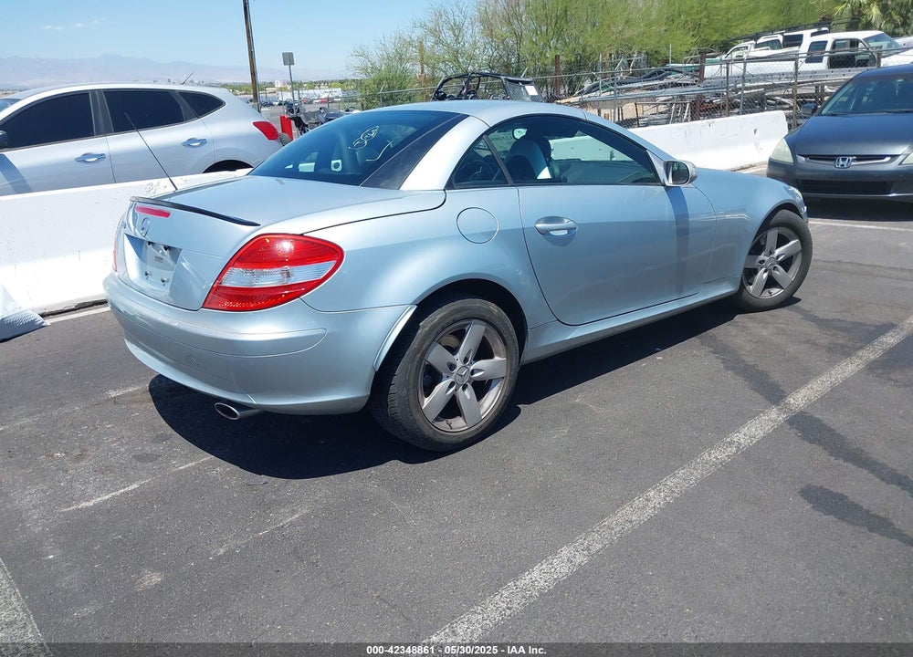 2006 MERCEDES-BENZ SLK 280 VIN: WDBWK54F96F085862