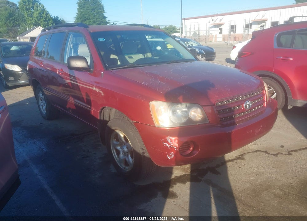 2003 TOYOTA HIGHLANDER VIN: JTEGD21A030070166