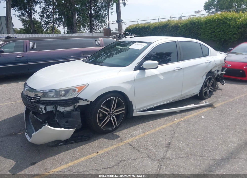 2017 HONDA ACCORD SPORT VIN: 1HGCR2F56HA096256